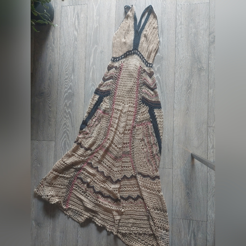 Free people crochet dress